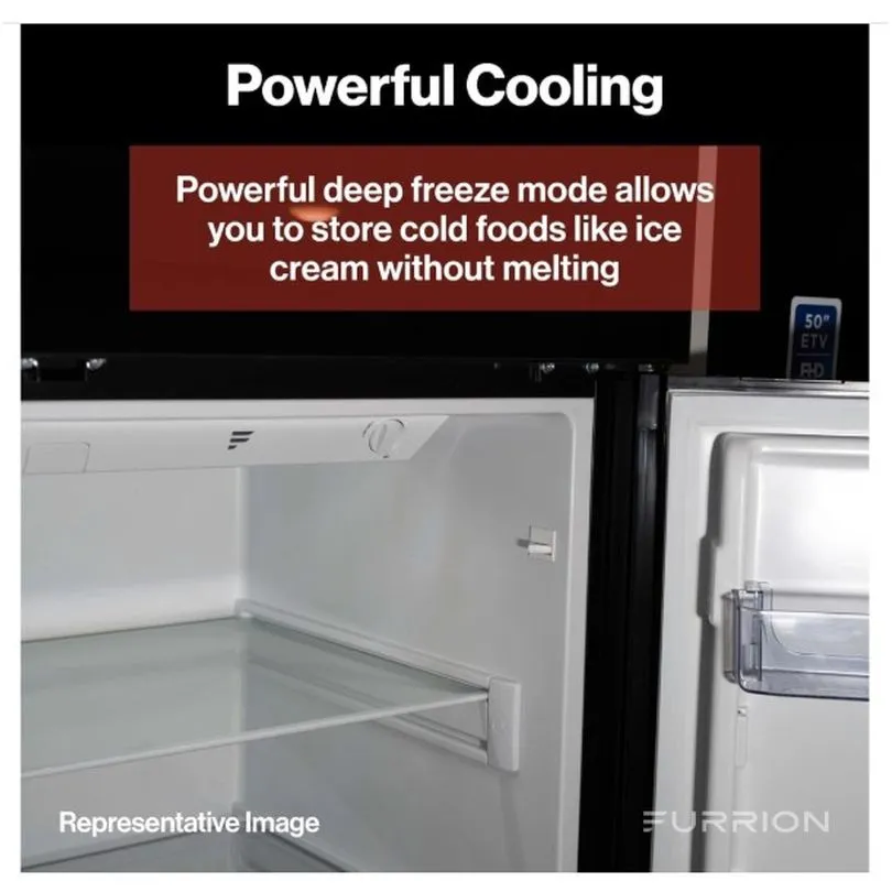 8 CU. FT. RH REFRIGERATOR (SS)